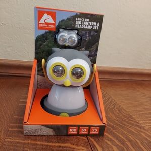 Ozark kids latern with head light, owl
